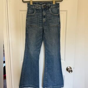 American Eagle Outfitters Denim Wide Leg Jeans